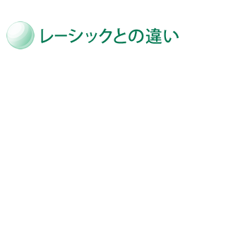レーシックとの違い